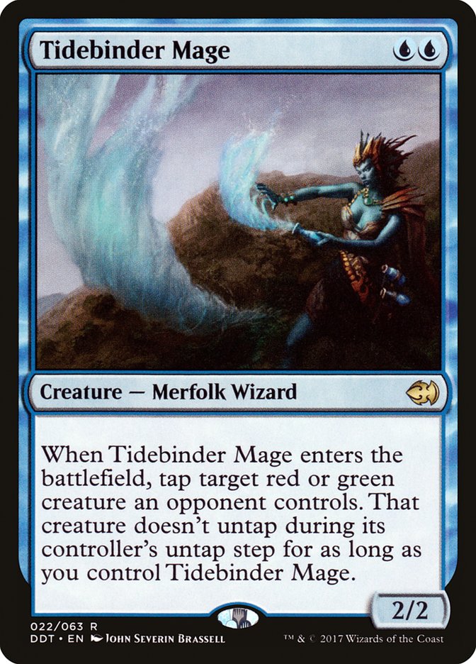 Tidebinder Mage [Duel Decks: Merfolk vs. Goblins] | Gamers Paradise