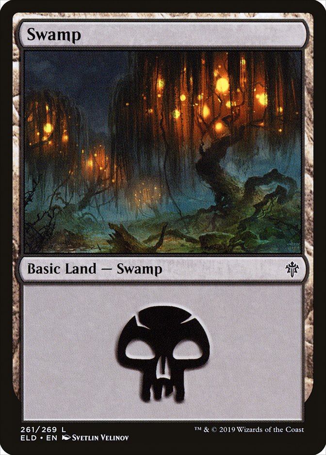 Swamp (261) [Throne of Eldraine] | Gamers Paradise
