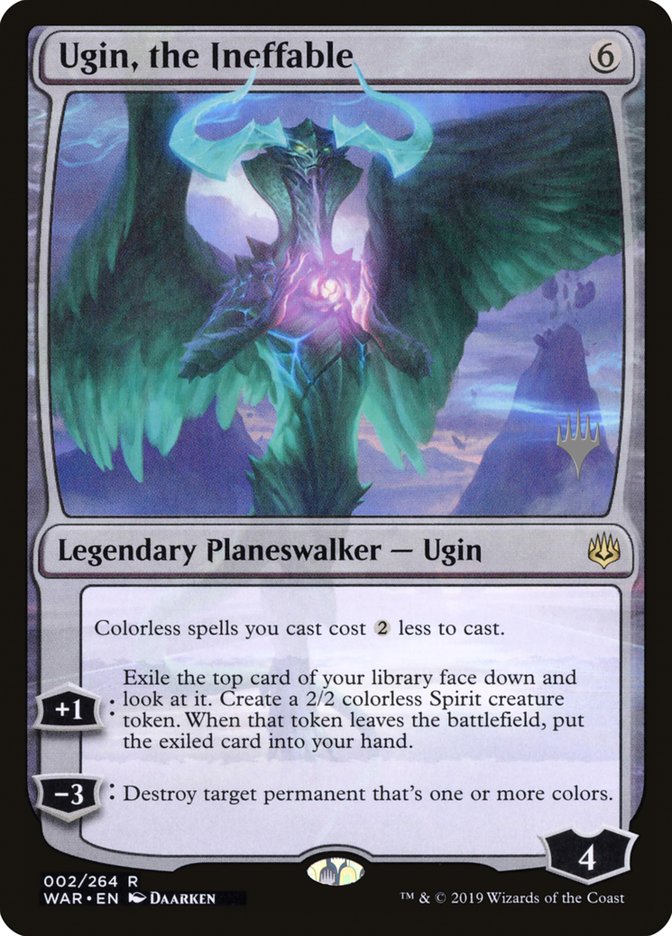 Ugin, the Ineffable (Promo Pack) [War of the Spark Promos] | Gamers Paradise