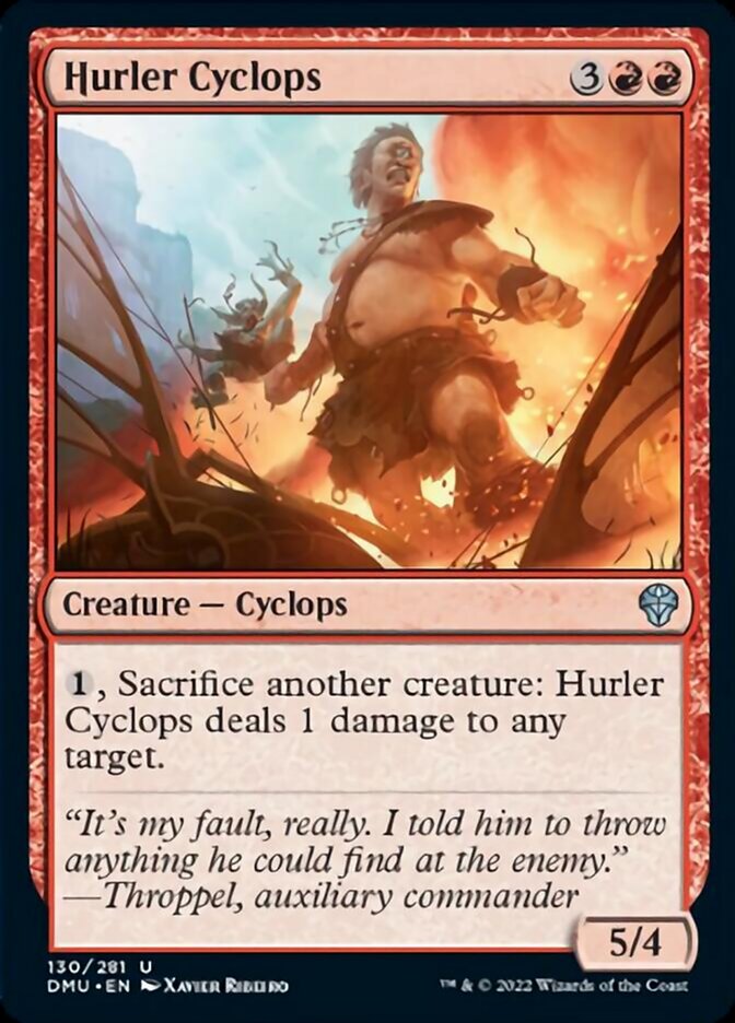 Hurler Cyclops [Dominaria United] | Gamers Paradise