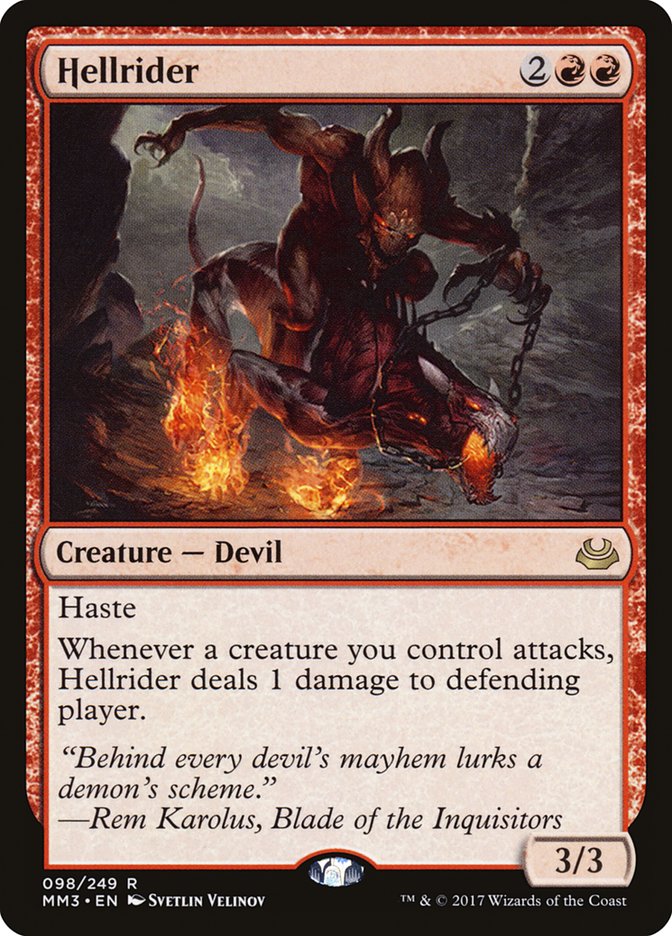Hellrider [Modern Masters 2017] | Gamers Paradise