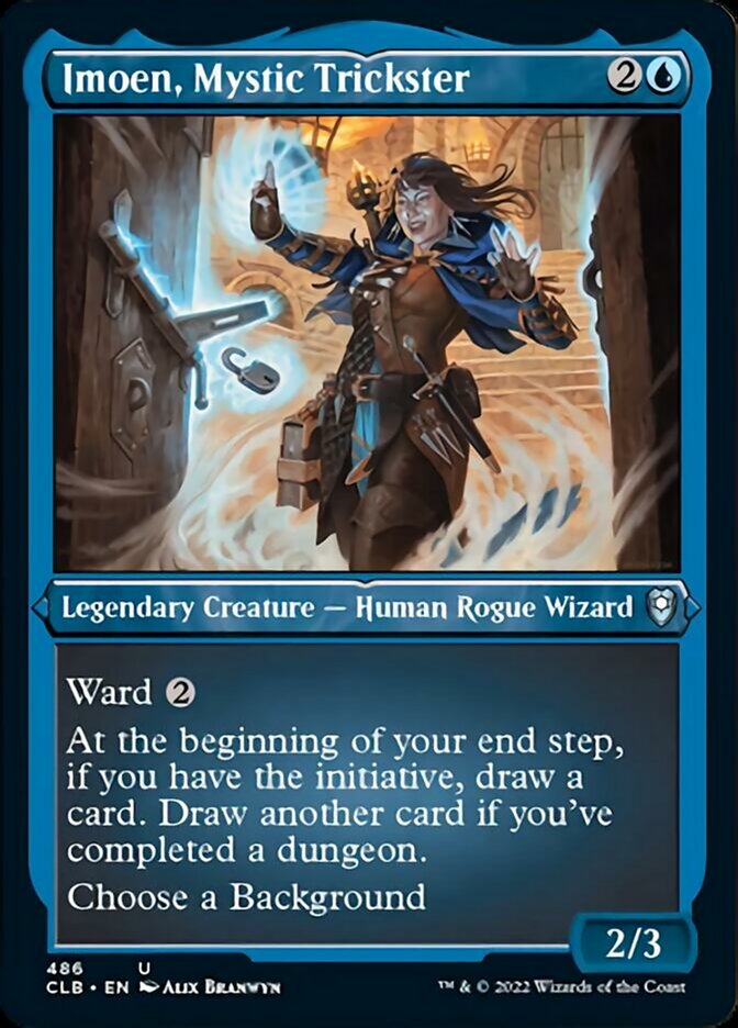 Imoen, Mystic Trickster (Foil Etched) [Commander Legends: Battle for Baldur's Gate] | Gamers Paradise