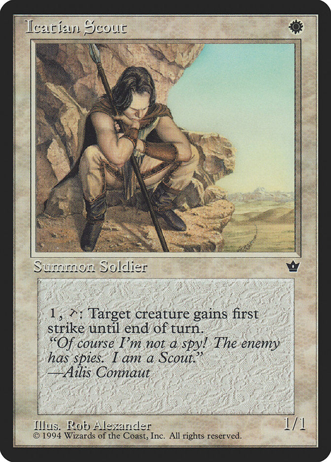 Icatian Scout (Rob Alexander) [Fallen Empires] | Gamers Paradise