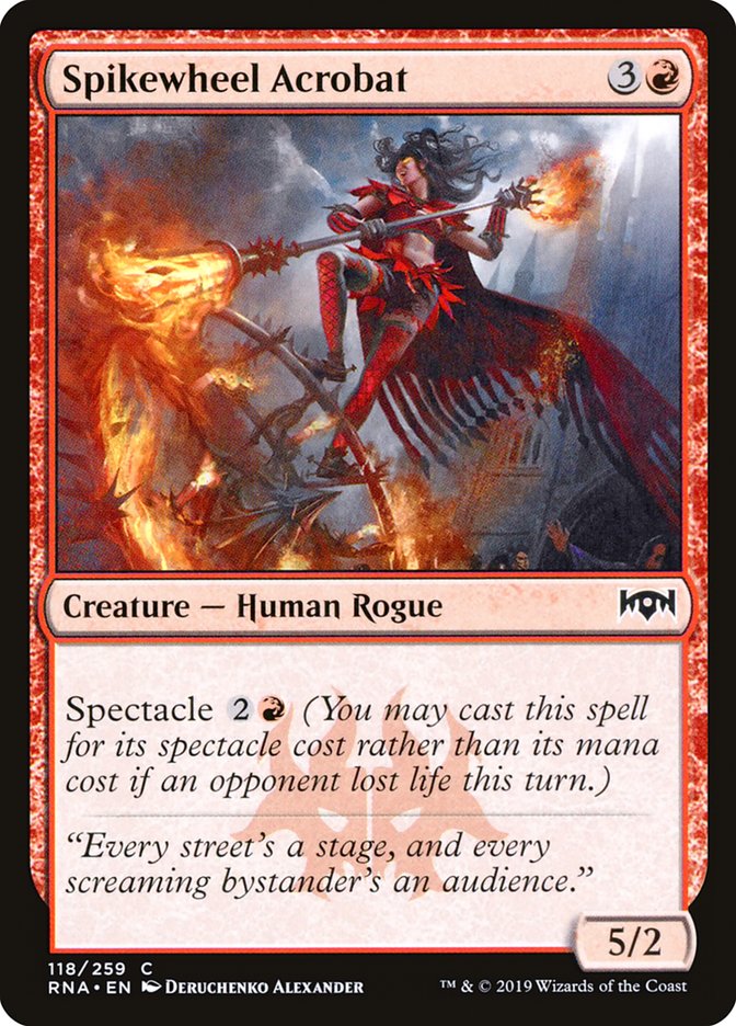 Spikewheel Acrobat [Ravnica Allegiance] | Gamers Paradise