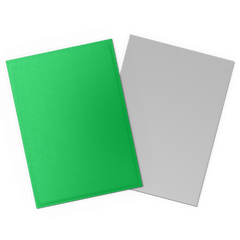 Dragon Shield: Standard 100ct Sleeves - Apple Green & Silver (Dual Matte) | Gamers Paradise