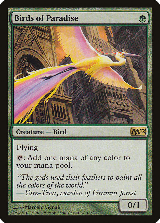 Birds of Paradise [Magic 2012] | Gamers Paradise
