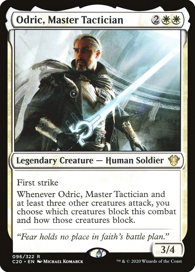 Odric, Master Tactician [Commander 2020] | Gamers Paradise