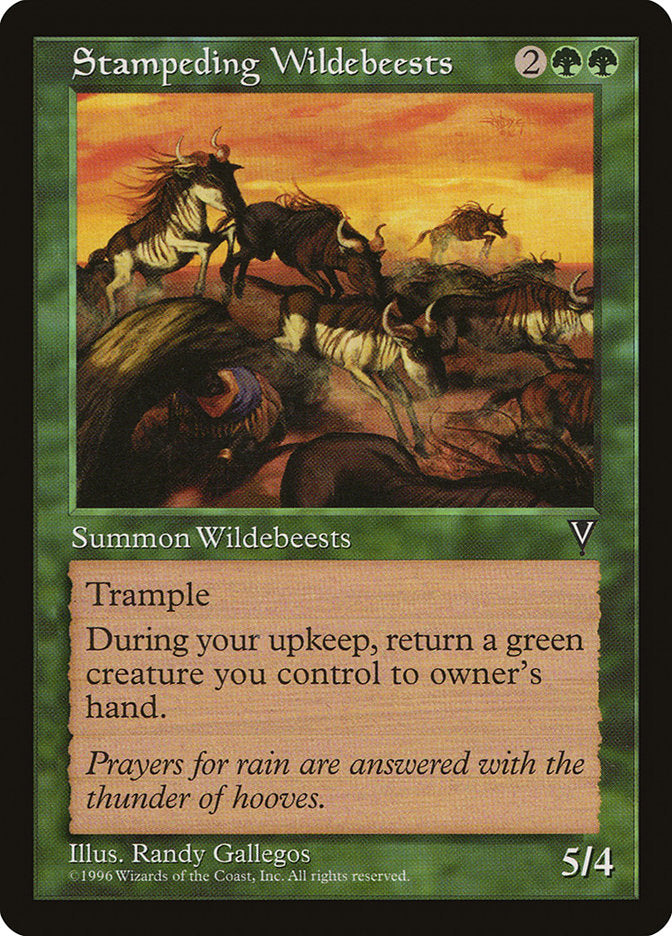 Stampeding Wildebeests [Visions] | Gamers Paradise