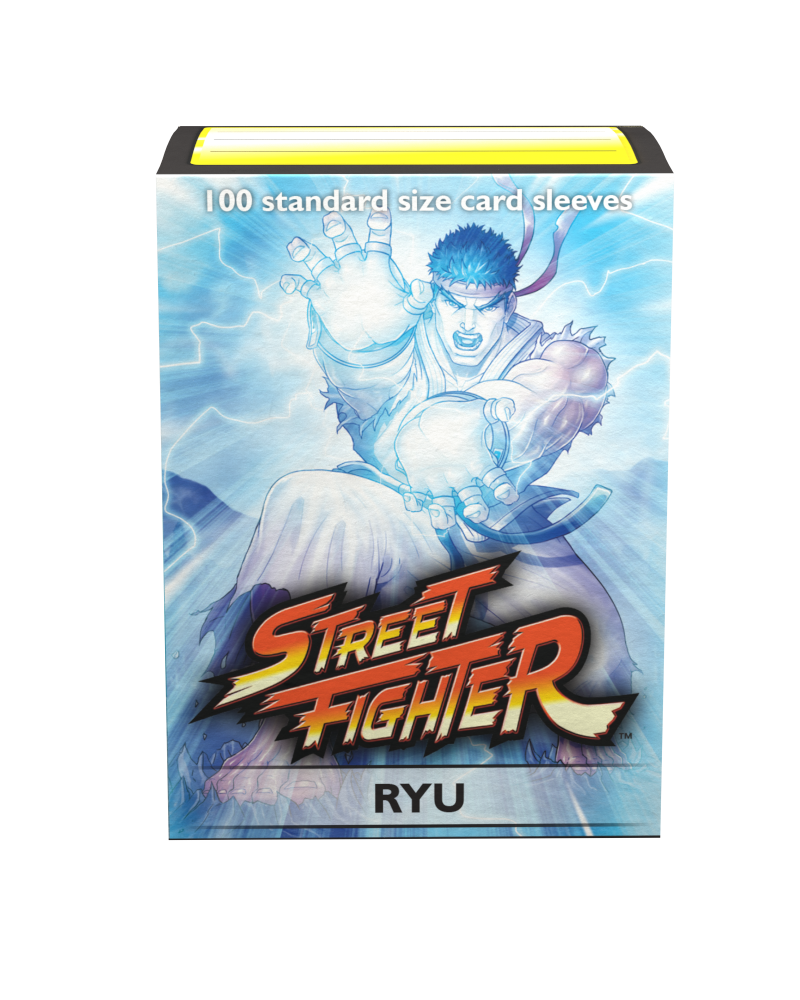 Dragon Shield: Standard 100ct Art Sleeves - Street Fighter Ryu (Classic) | Gamers Paradise