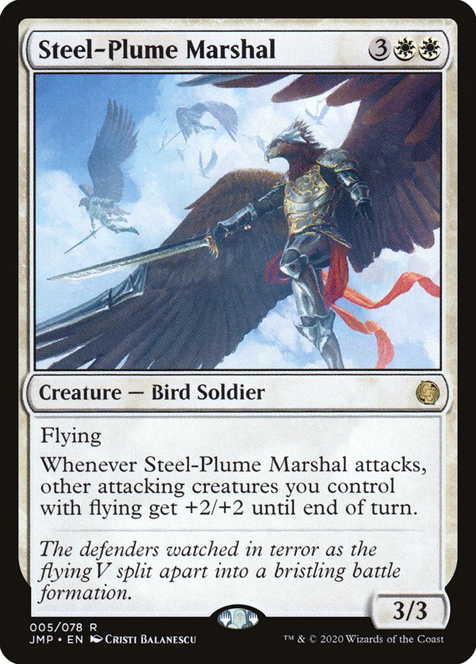 Steel-Plume Marshal [Jumpstart] | Gamers Paradise