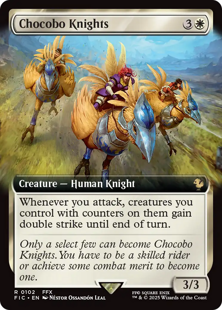 Chocobo Knights (Extended Art) [FINAL FANTASY Commander] | Gamers Paradise
