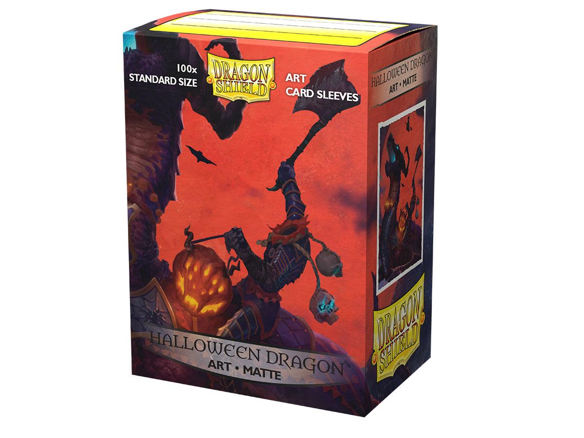 Dragon Shield: Standard 100ct Art Sleeves - Halloween Dragon | Gamers Paradise