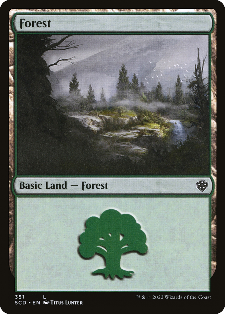 Forest (351) [Starter Commander Decks] | Gamers Paradise