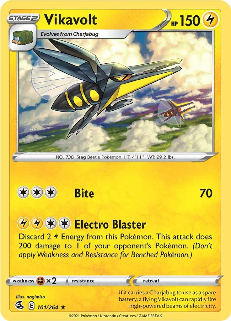 Vikavolt (101/264) [Sword & Shield: Fusion Strike] | Gamers Paradise