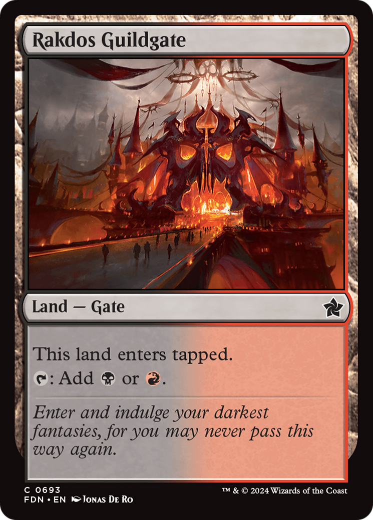 Rakdos Guildgate [Foundations] | Gamers Paradise