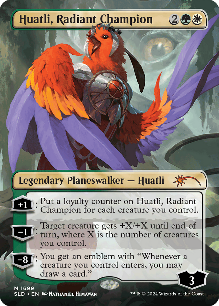 Huatli, Radiant Champion (Rainbow Foil) [Secret Lair Drop Series] | Gamers Paradise