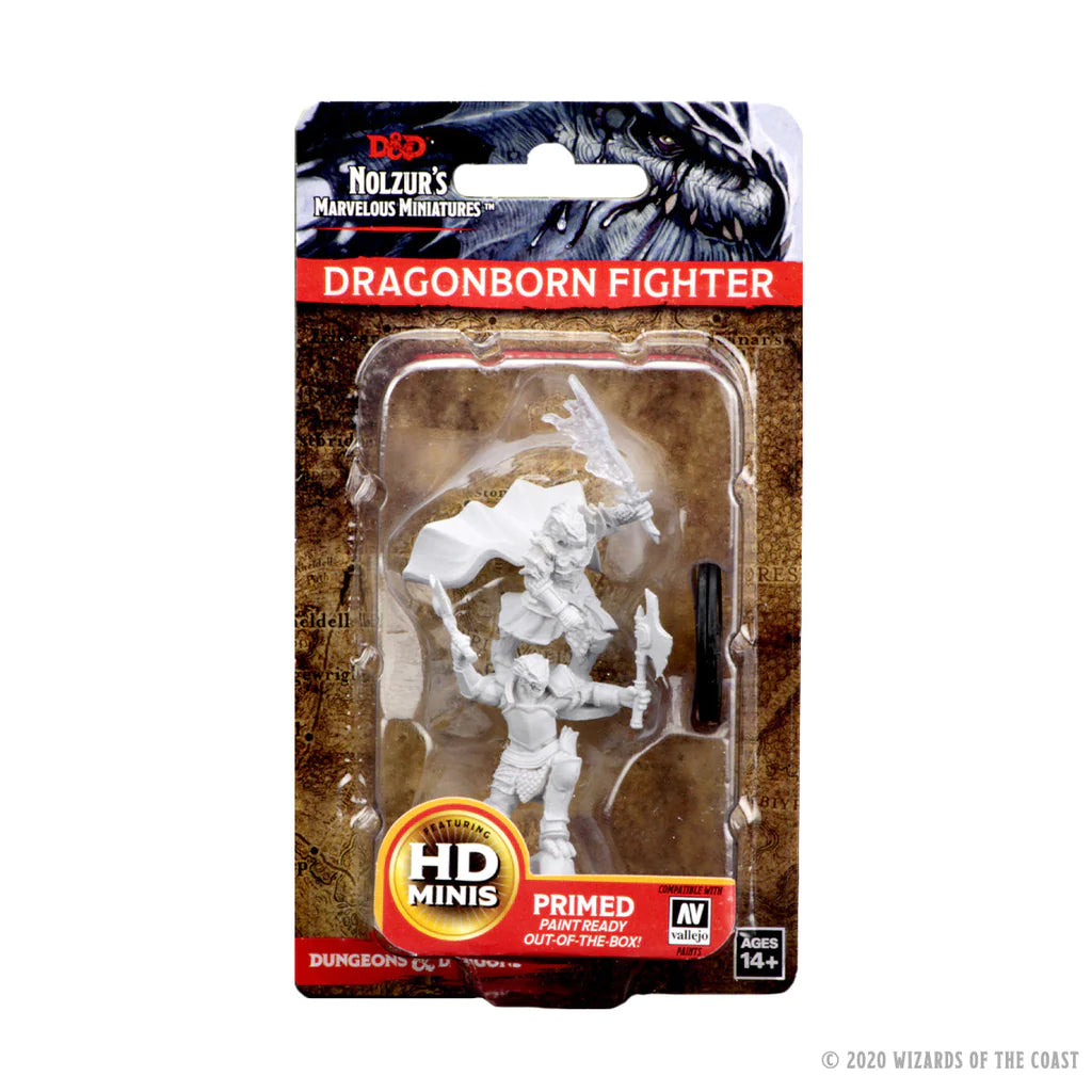 D&D NOLZUR'S MARVELOUS MINIATURES: DRAGONBORN FEMALE FIGHTER | Gamers Paradise