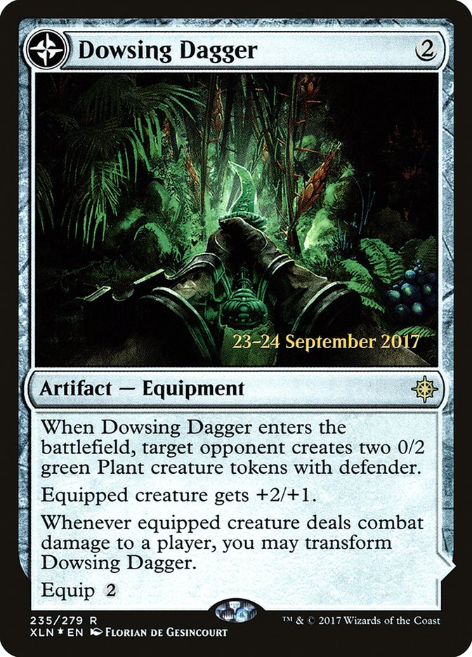 Dowsing Dagger // Lost Vale [Ixalan Prerelease Promos] | Gamers Paradise