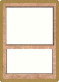 1997 World Championship Blank Card [World Championship Decks 1997] | Gamers Paradise