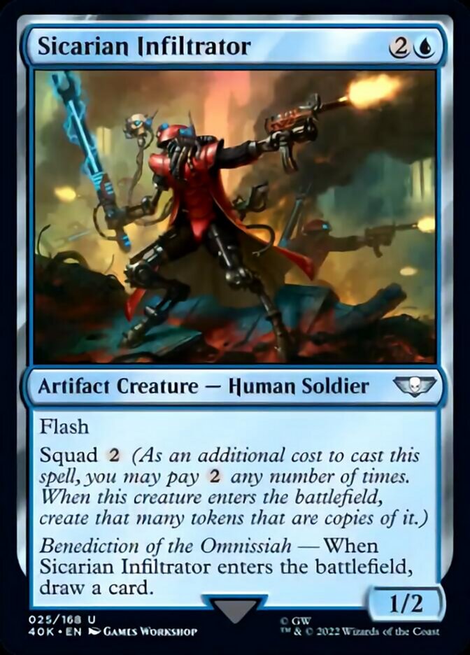 Sicarian Infiltrator (Surge Foil) [Warhammer 40,000] | Gamers Paradise