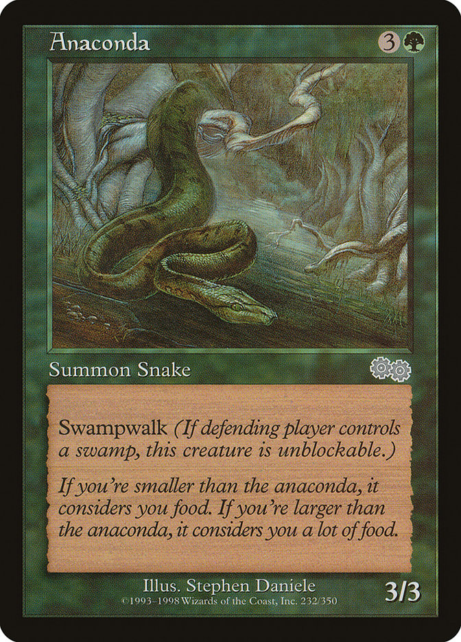 Anaconda [Urza's Saga] | Gamers Paradise