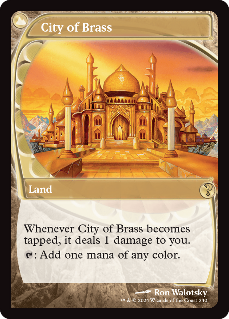 City of Brass (Future Sight) [Mystery Booster 2] | Gamers Paradise