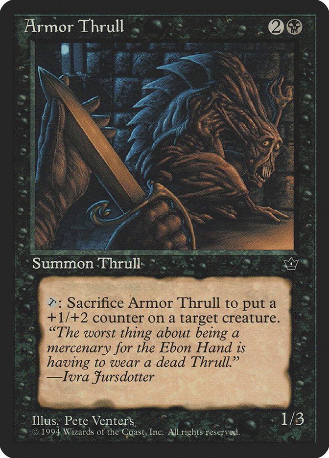 Armor Thrull (Pete Venters) [Fallen Empires] | Gamers Paradise