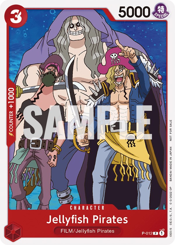 Jellyfish Pirates (One Piece Film Red) [One Piece Promotion Cards] | Gamers Paradise