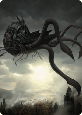 Nautiloid Ship Art Card [Commander Legends: Battle for Baldur's Gate Art Series] | Gamers Paradise