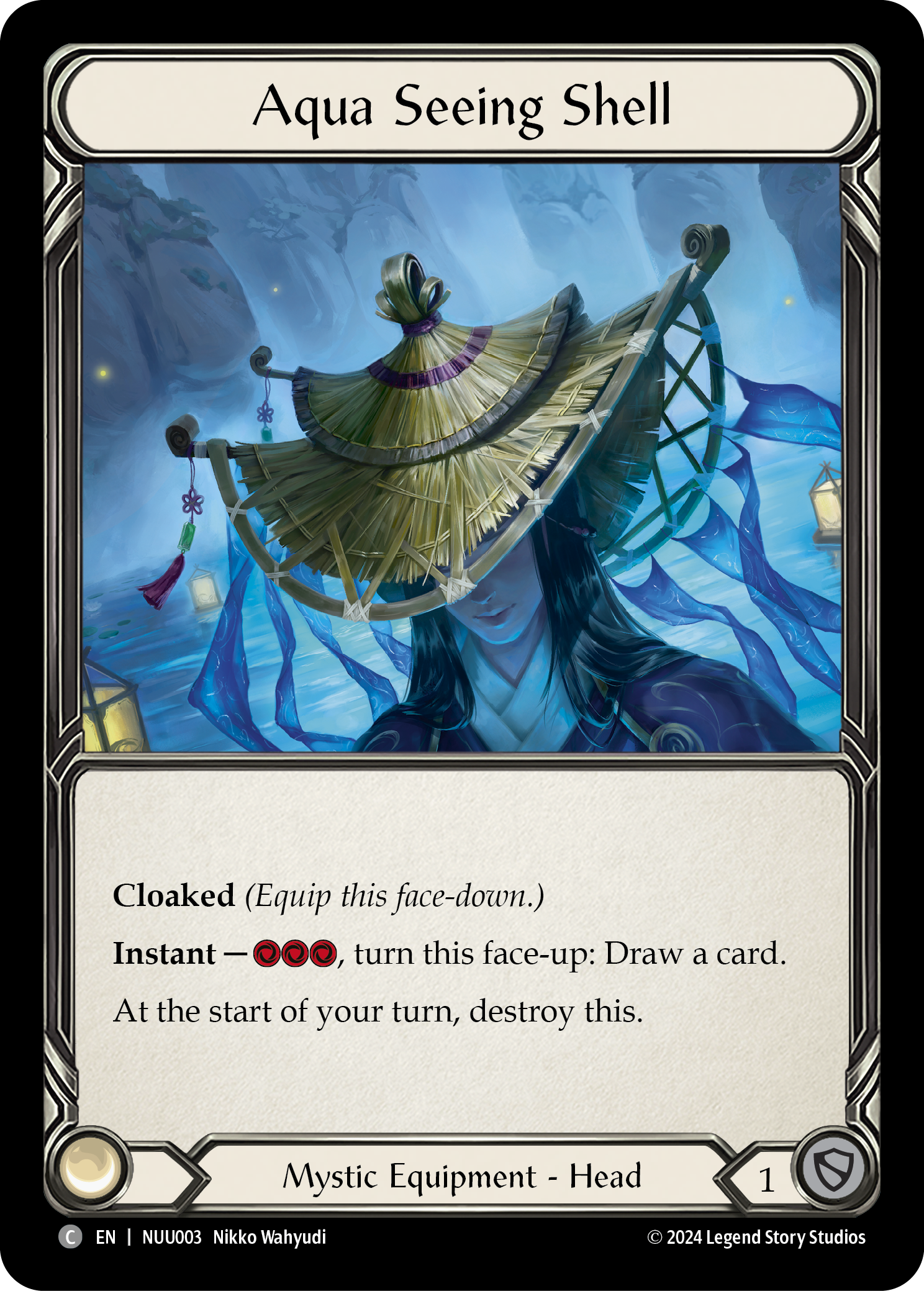 Aqua Seeing Shell [NUU003] (Part the Mistveil Nuu Blitz Deck) | Gamers Paradise