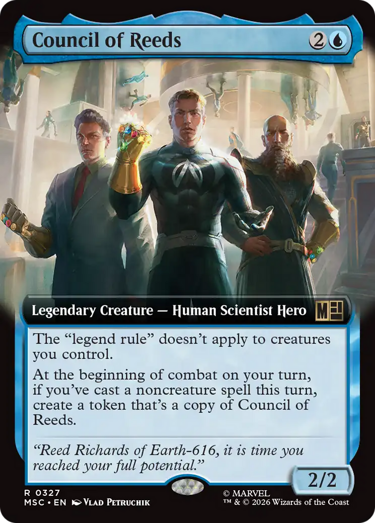 Council of Reeds (Extended Art) [Marvel Super Heroes Commander] | Gamers Paradise