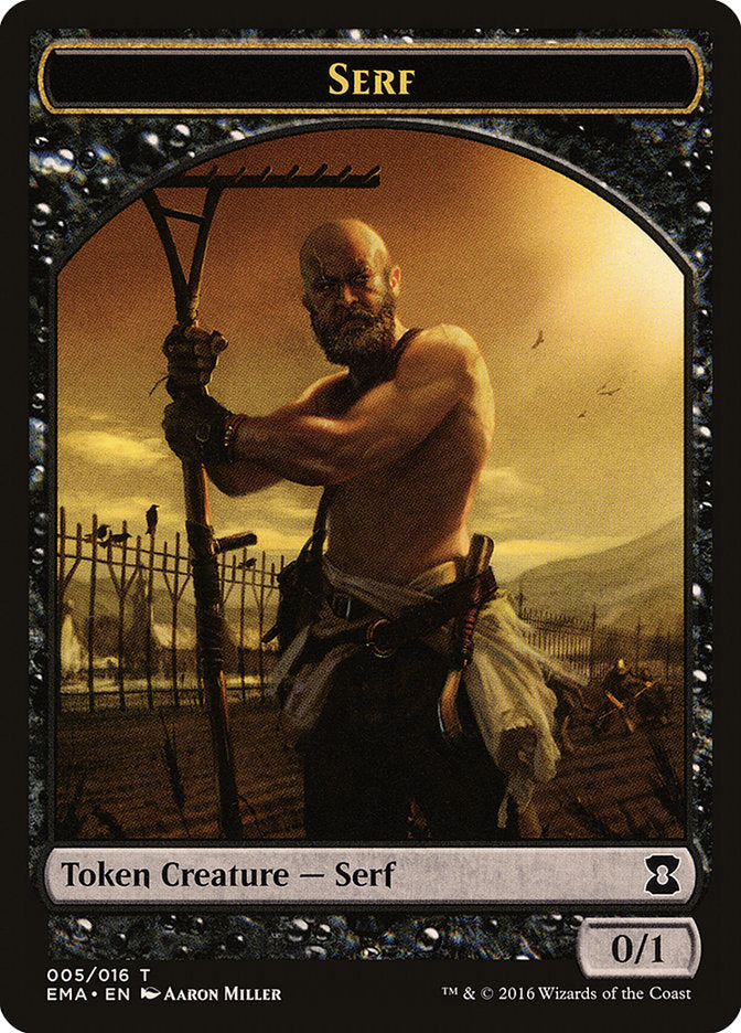 Serf Token [Eternal Masters Tokens] | Gamers Paradise