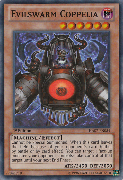 Evilswarm Coppelia [HA07-EN054] Super Rare | Gamers Paradise