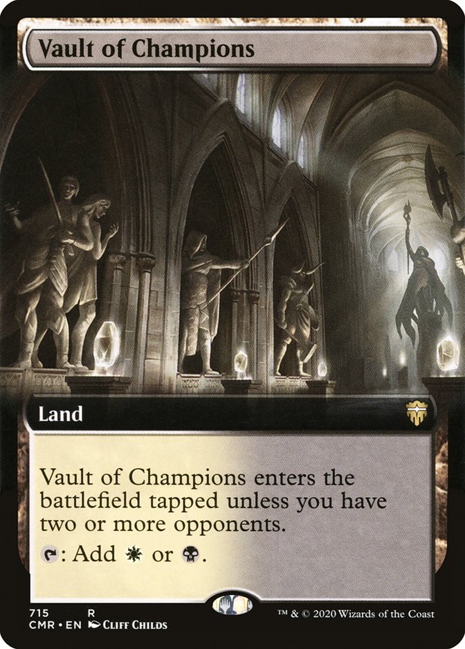 Vault of Champions (Extended Art) [Commander Legends] | Gamers Paradise