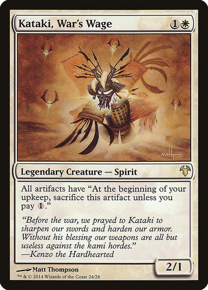Kataki, War's Wage [Modern Event Deck 2014] | Gamers Paradise