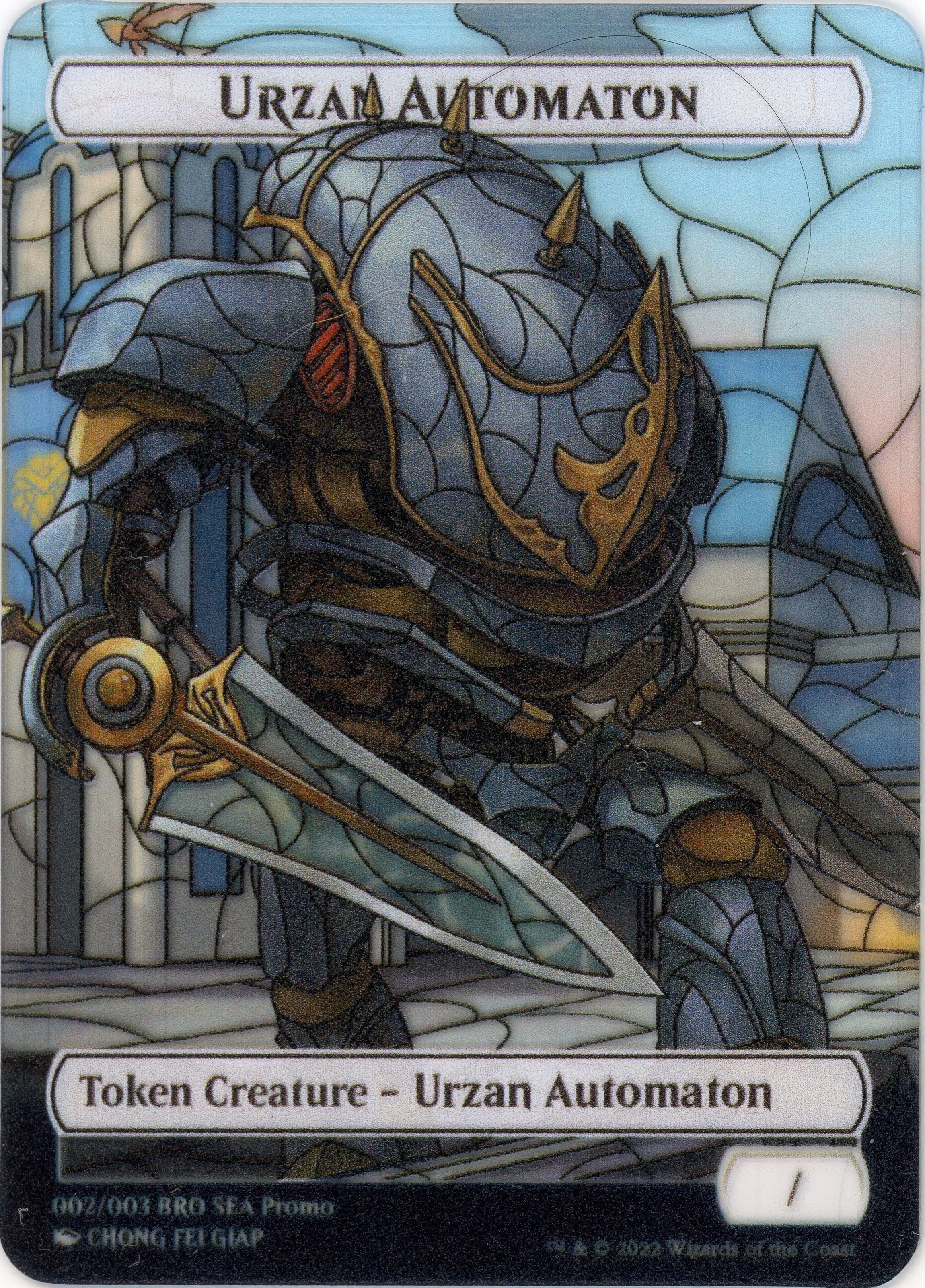 Urzan Automaton Token (SEA Exclusive) [The Brothers' War Tokens] | Gamers Paradise