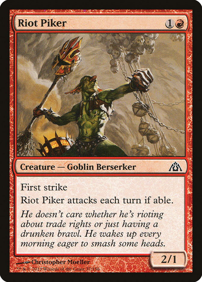 Riot Piker [Dragon's Maze] | Gamers Paradise
