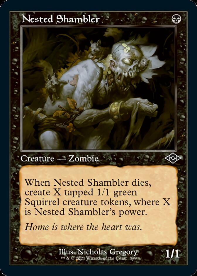 Nested Shambler (Retro Foil Etched) [Modern Horizons 2] | Gamers Paradise