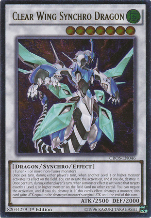 Clear Wing Synchro Dragon (UTR) [CROS-EN046] Ultimate Rare | Gamers Paradise