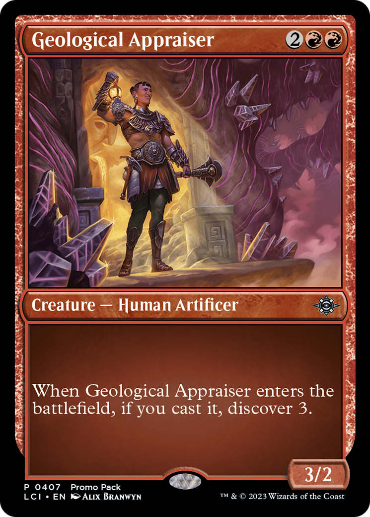 Geological Appraiser [The Lost Caverns of Ixalan Promos] | Gamers Paradise