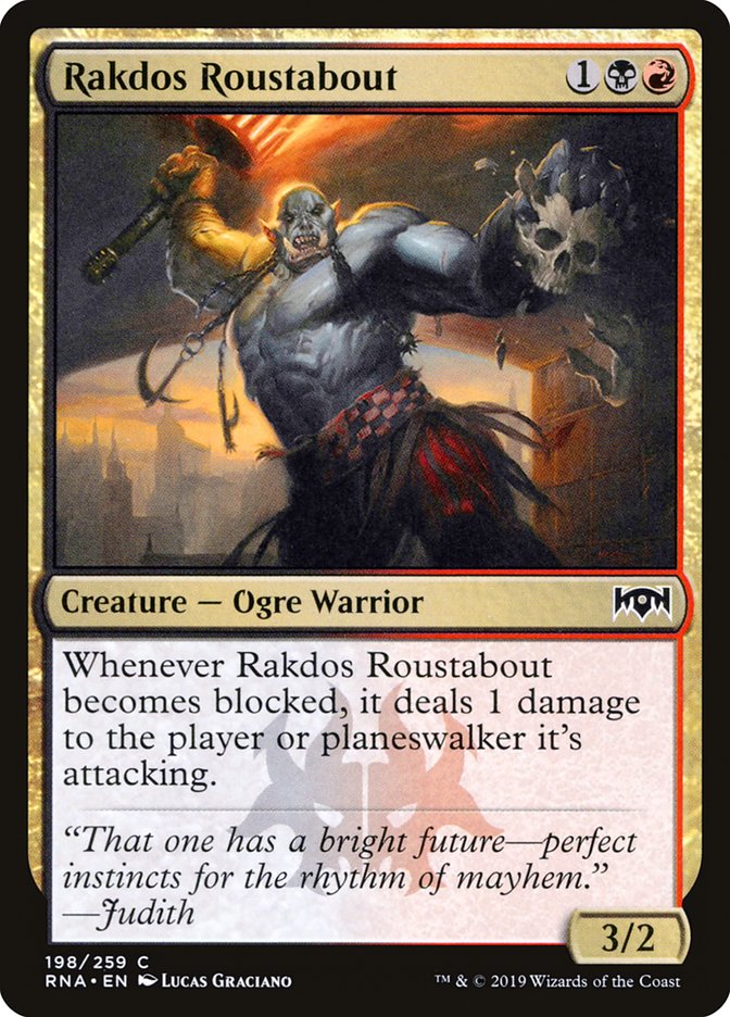 Rakdos Roustabout [Ravnica Allegiance] | Gamers Paradise