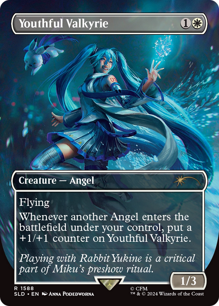 Youthful Valkyrie (Rainbow Foil) [Secret Lair Drop Series] | Gamers Paradise