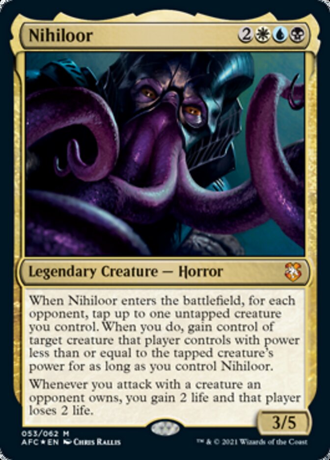 Nihiloor [Dungeons & Dragons: Adventures in the Forgotten Realms Commander] | Gamers Paradise