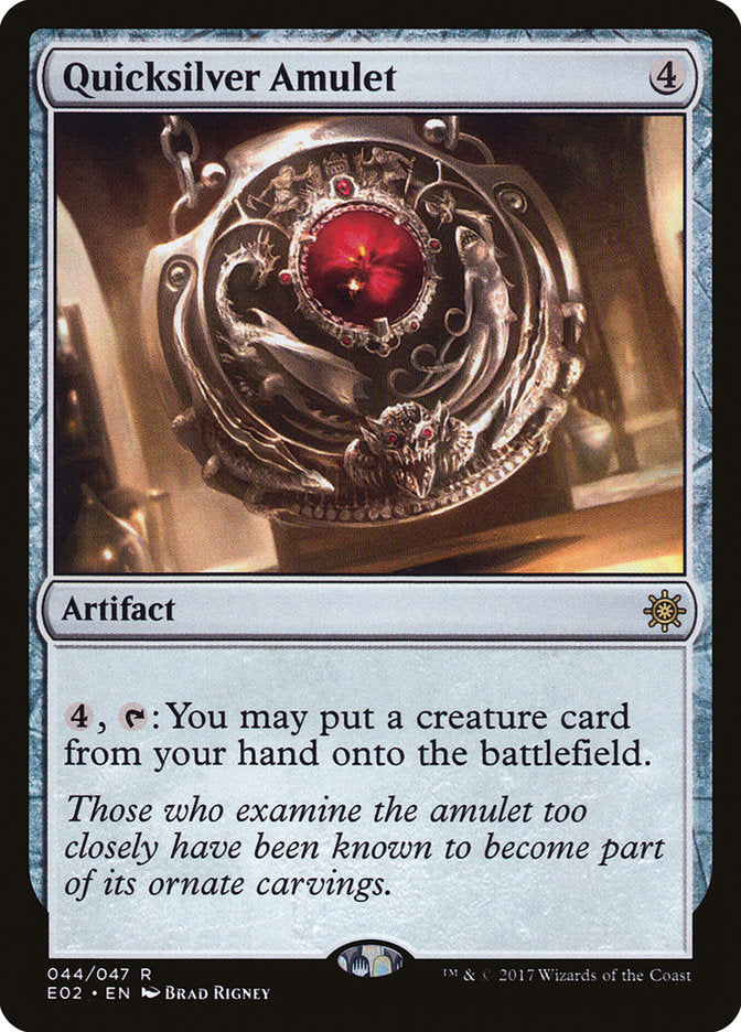 Quicksilver Amulet [Explorers of Ixalan] | Gamers Paradise