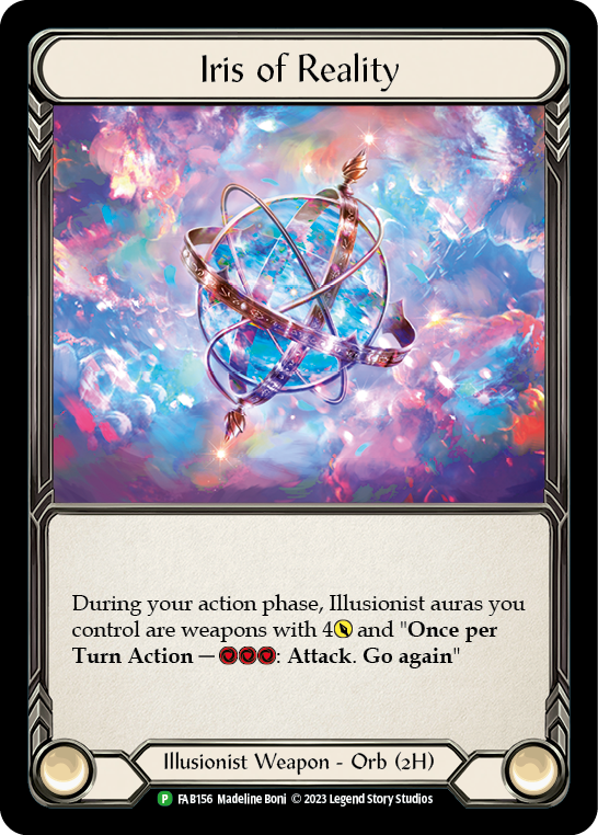 Iris of Reality [FAB156] (Promo)  Rainbow Foil | Gamers Paradise