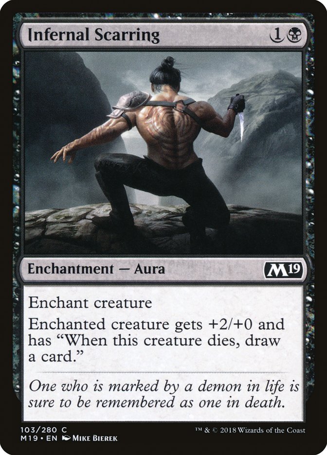 Infernal Scarring [Core Set 2019] | Gamers Paradise