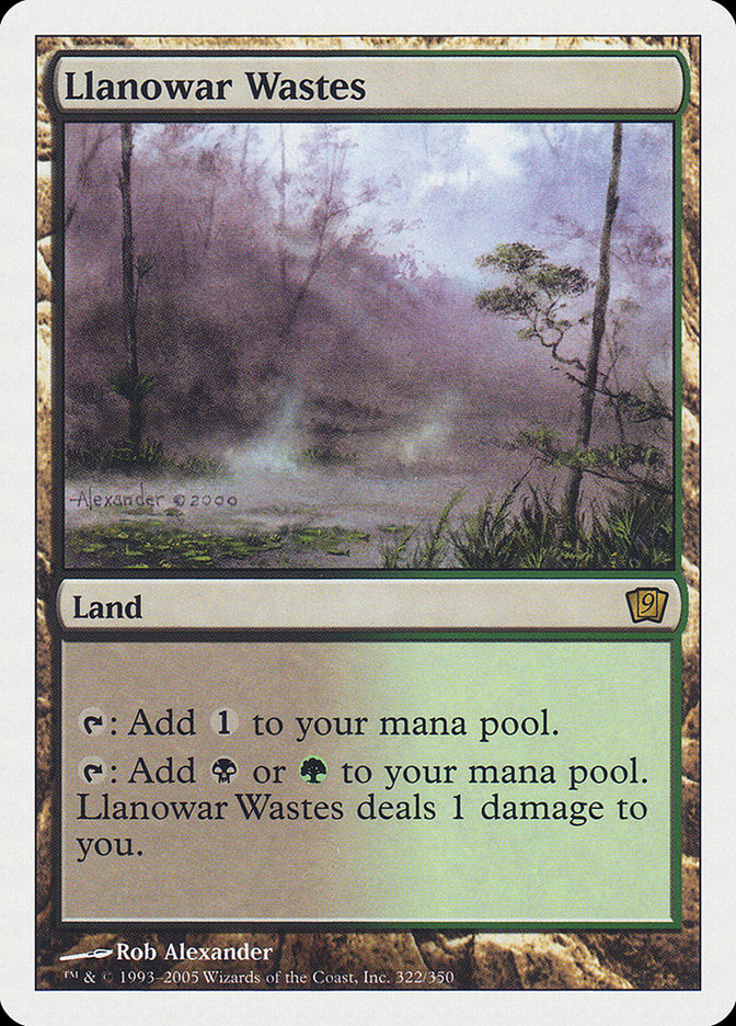 Llanowar Wastes [Ninth Edition] | Gamers Paradise