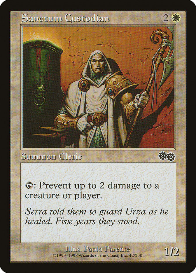 Sanctum Custodian [Urza's Saga] | Gamers Paradise