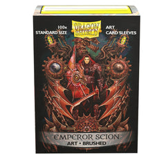 Dragon Shield: Standard 100ct Brushed Art Sleeves - Emperor Scion | Gamers Paradise