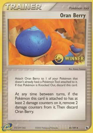 Oran Berry (85/109) (Winner) [EX: Ruby & Sapphire] | Gamers Paradise